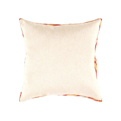 Decorative Orange Velvet Cushion | Velvet Pillow in Orange | Canvello