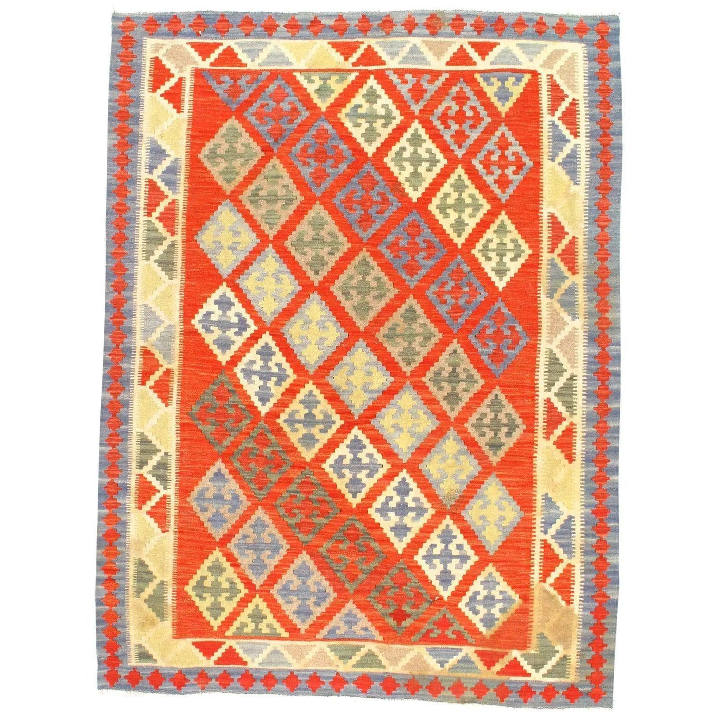 Canvello Turkish Kilim Rug - 5' x 6'7" - Canvello