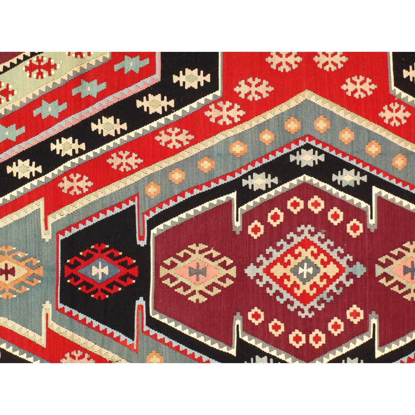 Canvello Turkish Kilim Rug - 6'6" x 9'8" - Canvello