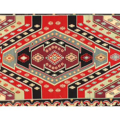 Canvello Turkish Kilim Rug - 6'6" x 9'8" - Canvello