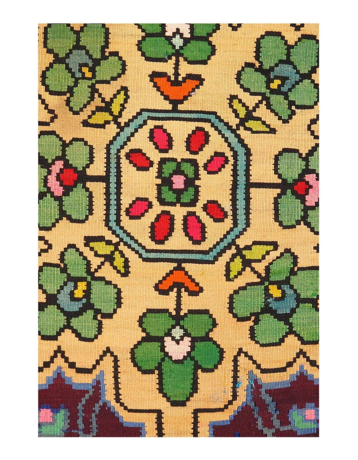 Canvello Turkish Kilim Rug - 7'5 x 10' - Canvello