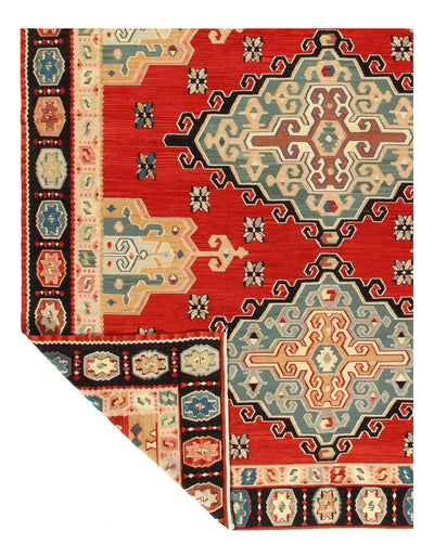 Canvello Turkish Kilim Rug - 8'11" x 11'5" - Canvello