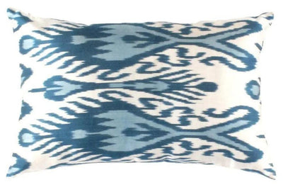 Canvello Turkish Navy Blue And White Pillows - TI 60 - Canvello