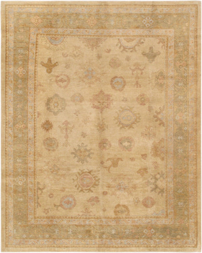 Canvello Turkish Oushak Hand - Knotted Lamb's Wool Area Rug - 7'11" X 10' - Canvello