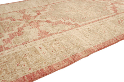 Canvello Turkish Oushak Hand-Knotted Wool Runner- 2'11" X 12'9"