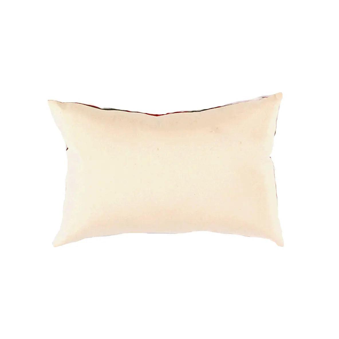 Canvello Turkish Red And White Throw Pillows - TI 63 - Canvello