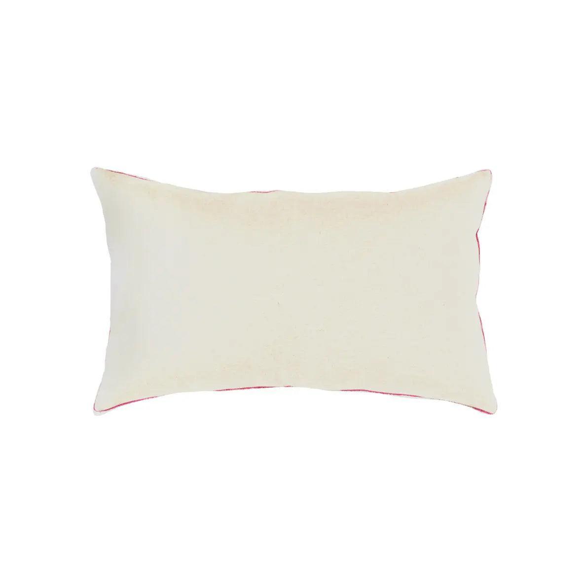 Canvello Turkish Rose Silk IKAT Pillows - TI 40 - Canvello