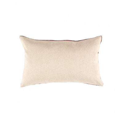 Turkish Rust Silk ikat Pillow | Turkish Rust ikat Pillow | Canvello