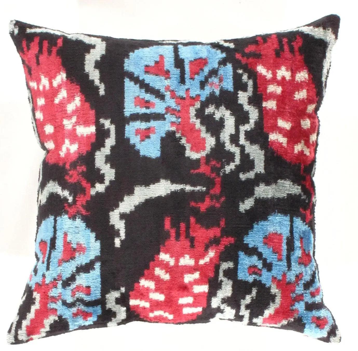 Canvello Turkish Silk Black Throw Pillows - TI 82 - Canvello