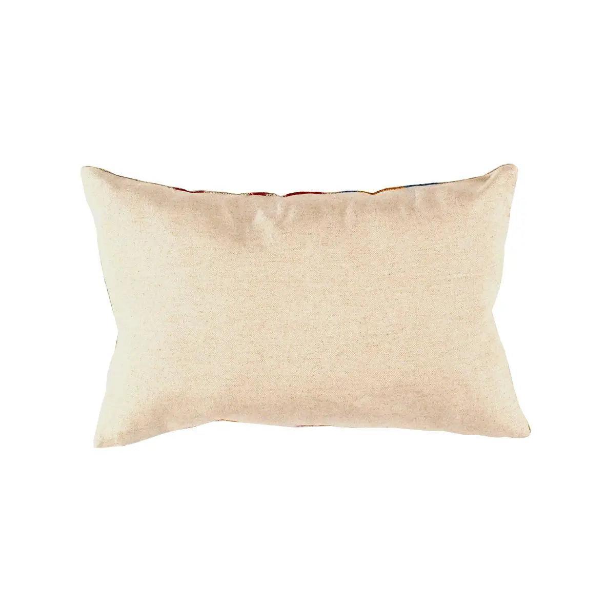 Canvello Turkish Silk Ikat Red Throw Pillows - TI21