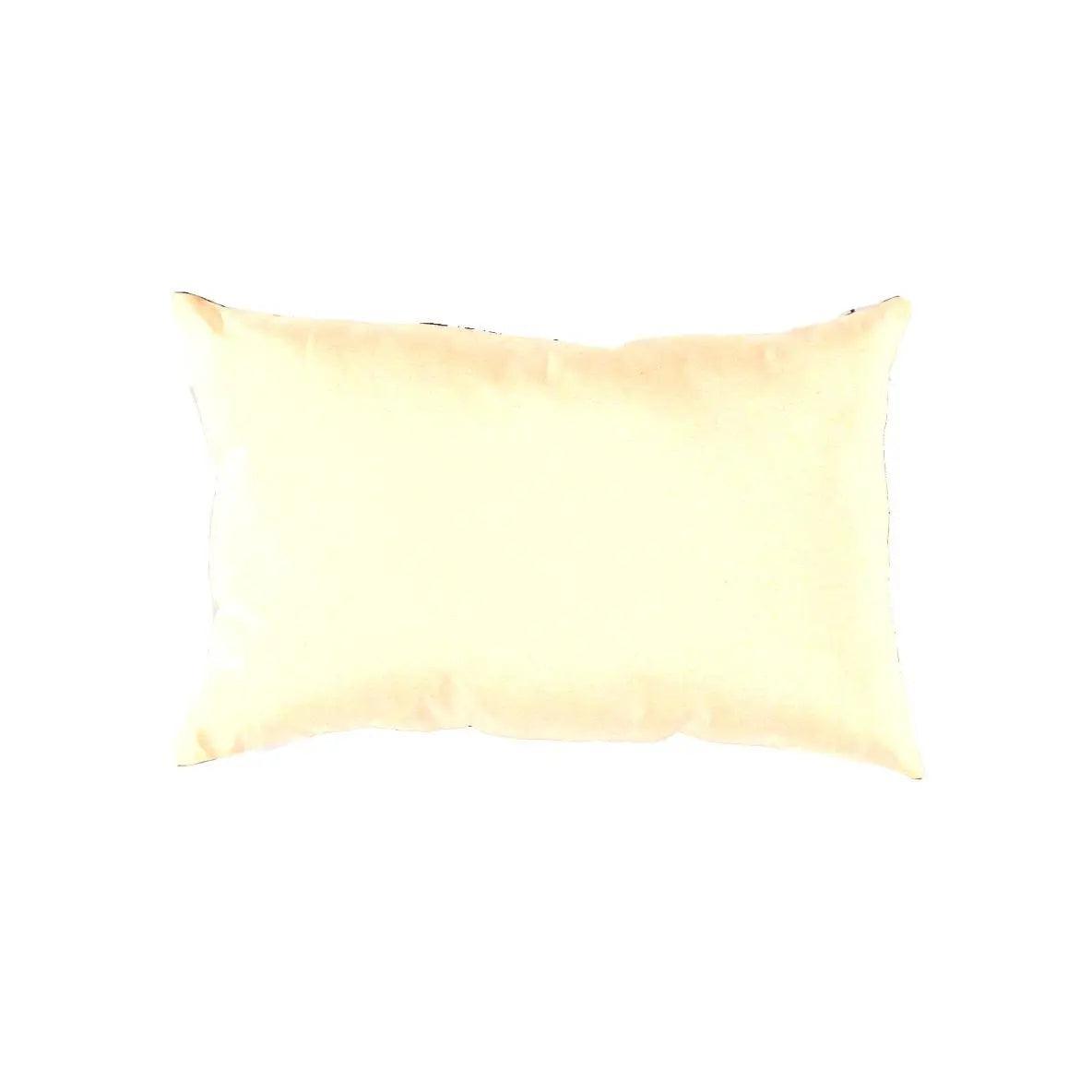Canvello Turkish Silk Ikat White Throw Pillow - TI 28