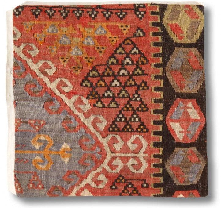 Canvello Turkish Vintage Hand Knotted Pillow - 16"x16" - Canvello