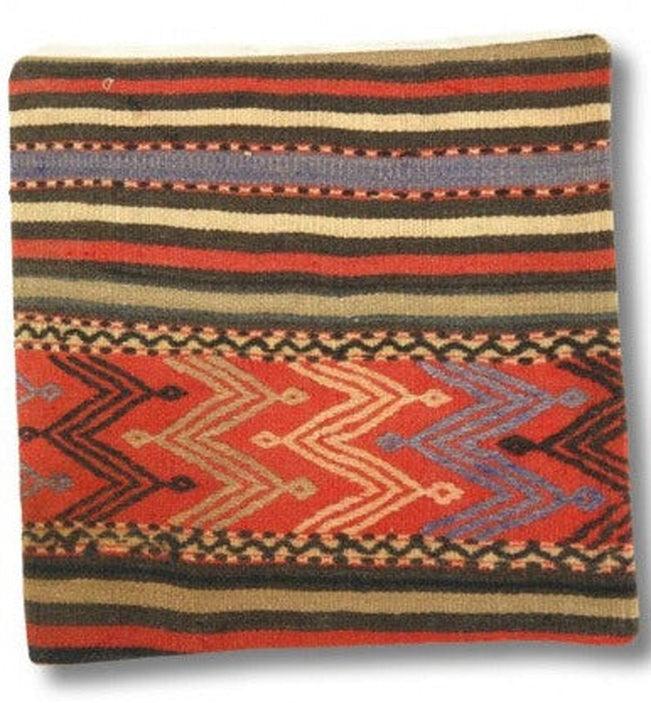 Canvello Turkish Vintage Hand Knotted Pillow - 20" x 20" - Canvello