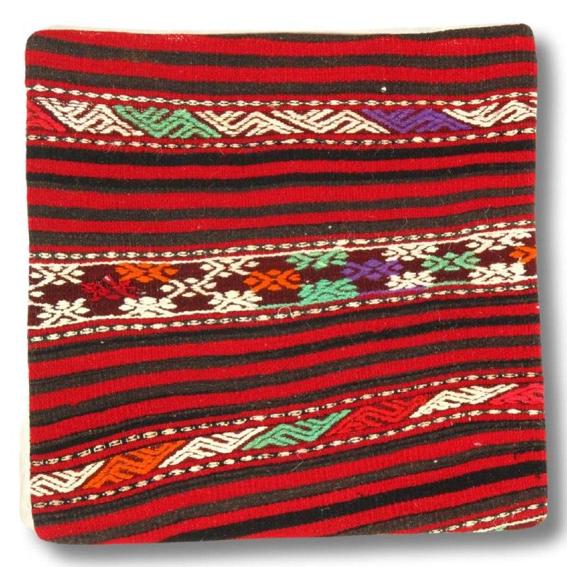 Canvello Turkish Vintage Hand Knotted Pillow - 20"x20"