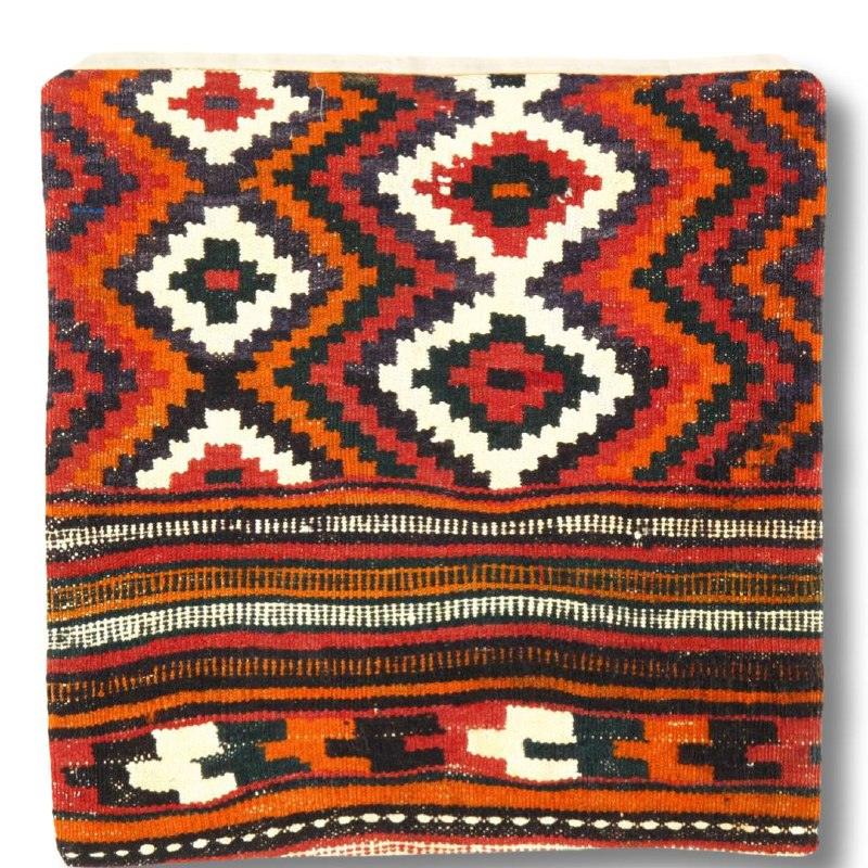 Canvello Turkish Vintage Hand Knotted Pillow - 20"x20"