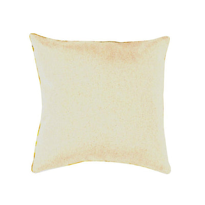 White Blue Silk Ikat Pillow | White Blue Ikat Pillow | Canvello