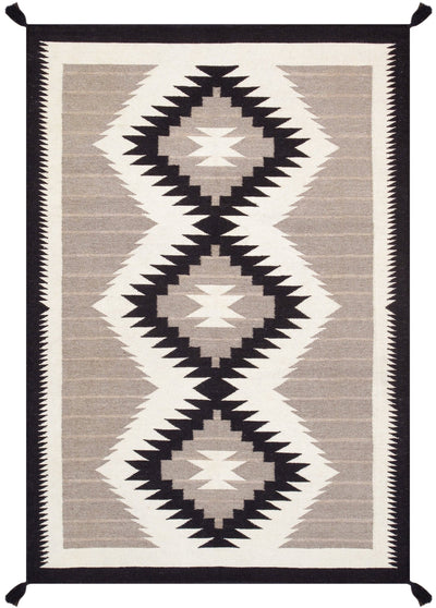 Canvello Tuscany Reversible Wool Mocha Area Rug - 4' X 5'11'' - Canvello