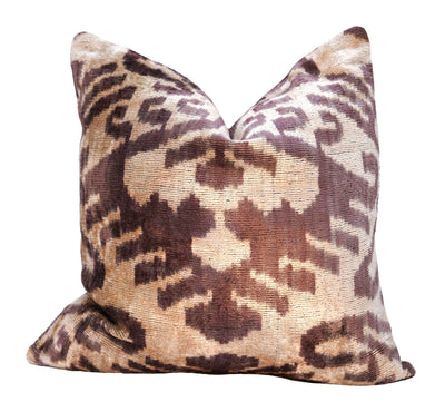 Canvello Unique Decorative Brown Pillows - 16"X16" - Canvello