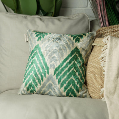 Canvello Unique Green And Gold Pillows