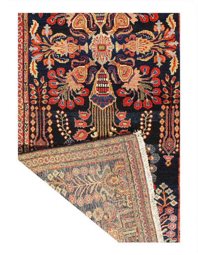 Canvello Vintage 1930 Antique Sarouk Lilian Rug 5' X 13' - Canvello