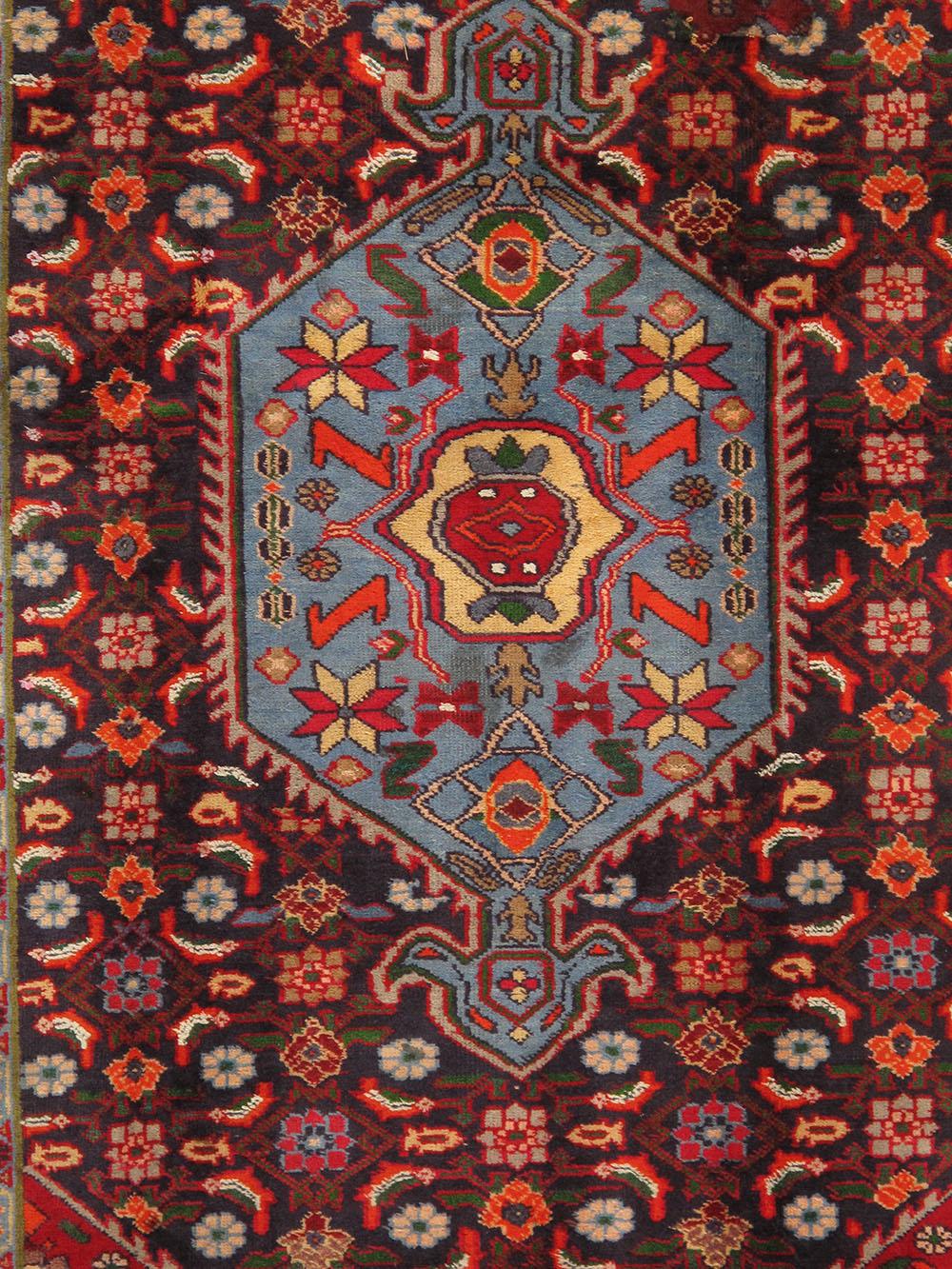 Canvello Vintage Bidjar Red Kitchen Rugs - 4'4" X 6'6" - Canvello