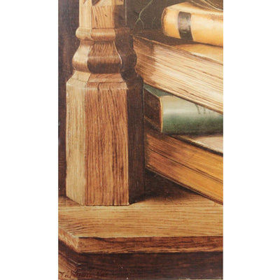 Canvello Vintage Books" Print on Canvas - 35" x 51" x 1" - Canvello