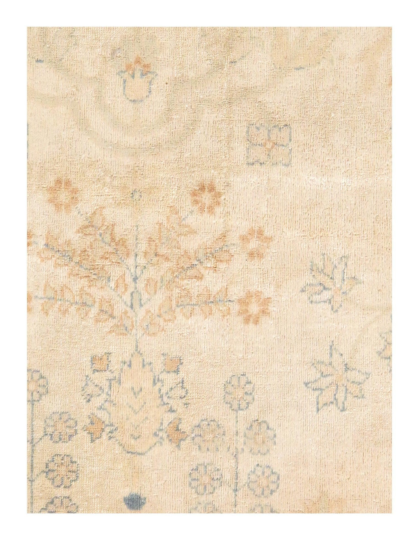 Canvello Vintage Early 20th Beige Indo Lar Rug - 12' X 20'7''