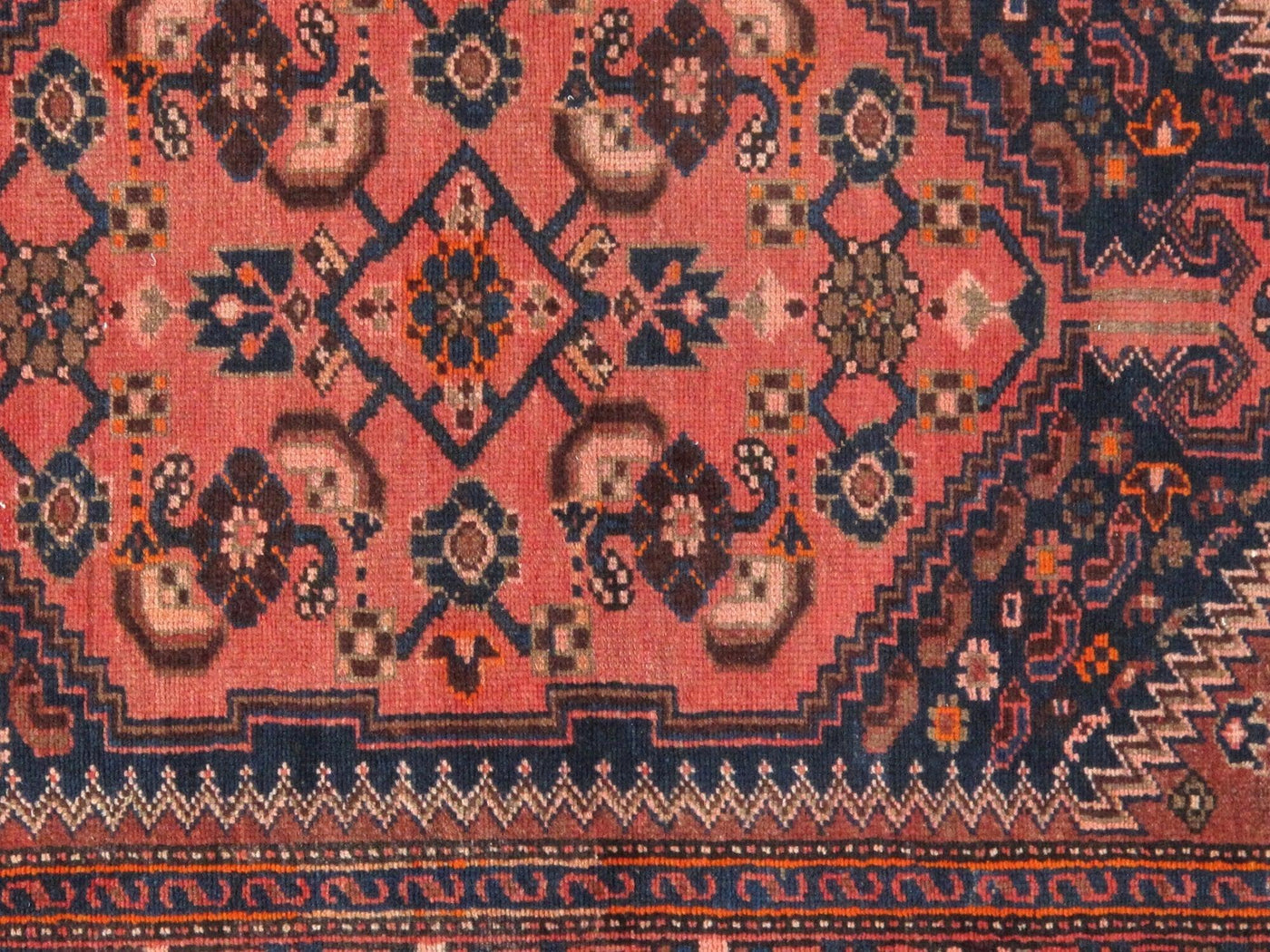 Canvello Vintage Hamadan Small Silkroad Rug - 4'4" X 6'11" - Canvello