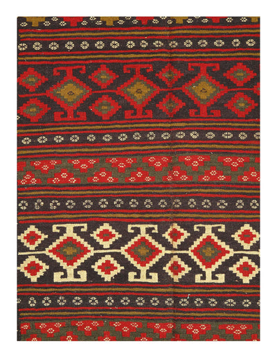 Canvello Vintage Hand Knotted Bakhtiari Rugs - 4'11'' X 6'6''