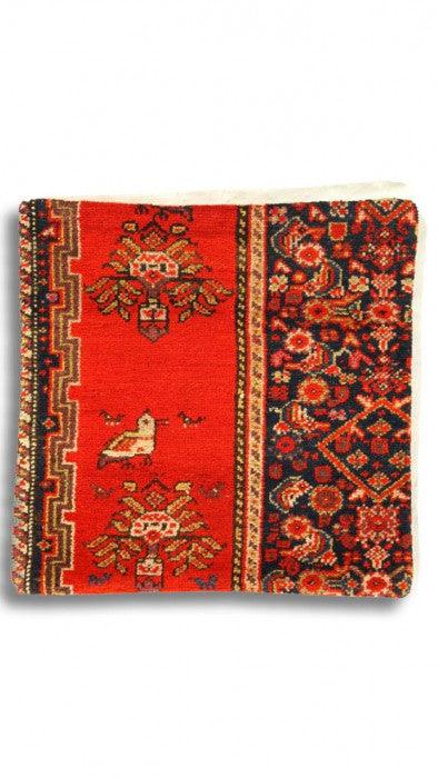 Canvello Vintage Hand Knotted Farahan Rug Pillow - 20" - Canvello