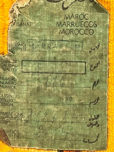 Canvello Vintage Moroccan Area Rug - 4'7'' X 6'4''