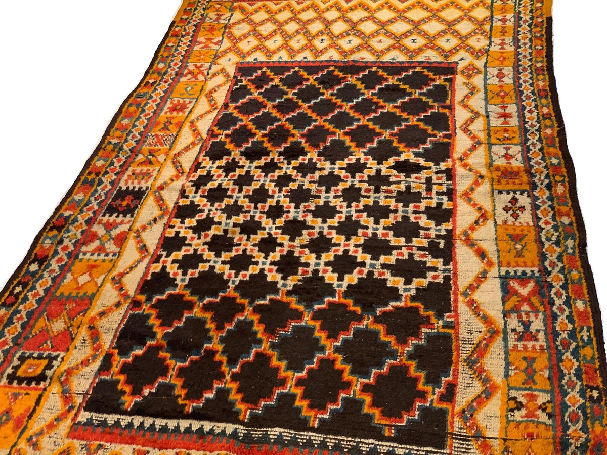 Canvello Vintage Moroccan Rug 4'4'' X 11'8'' - Canvello