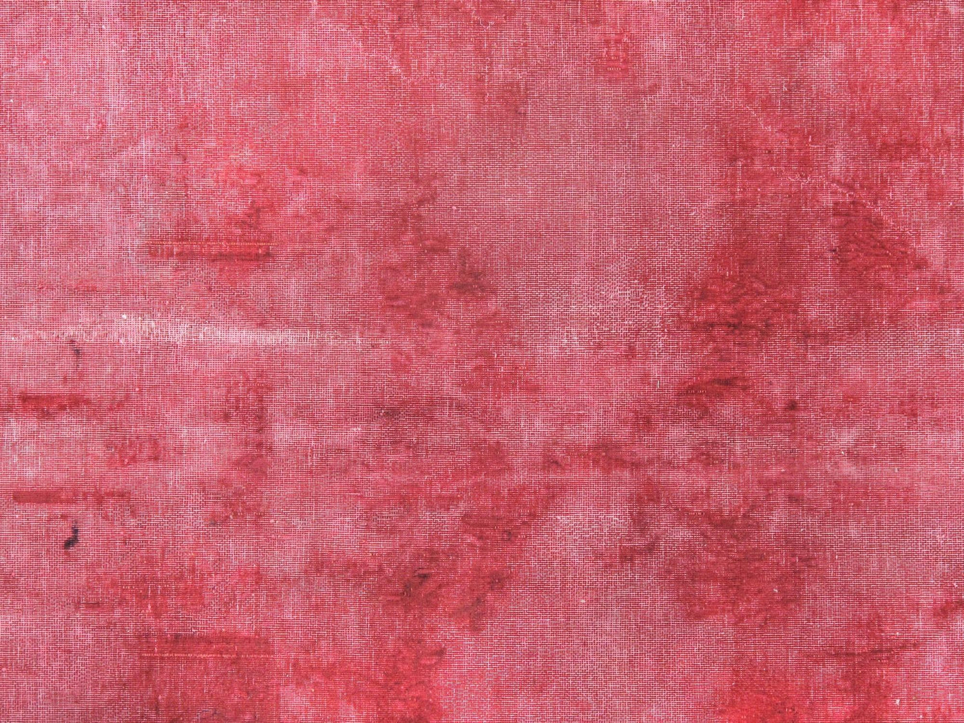 Canvello Vintage Overdyed Large Red Rug - 7'7" X 11'8" - Canvello