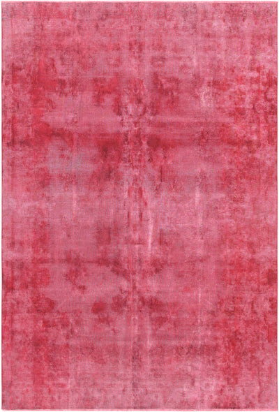 Canvello Vintage Overdyed Large Red Rug - 7'7" X 11'8" - Canvello