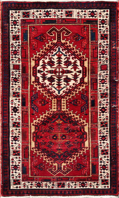 Canvello Vintage Serab Camel Color Rug - 3'1" X 5'3"