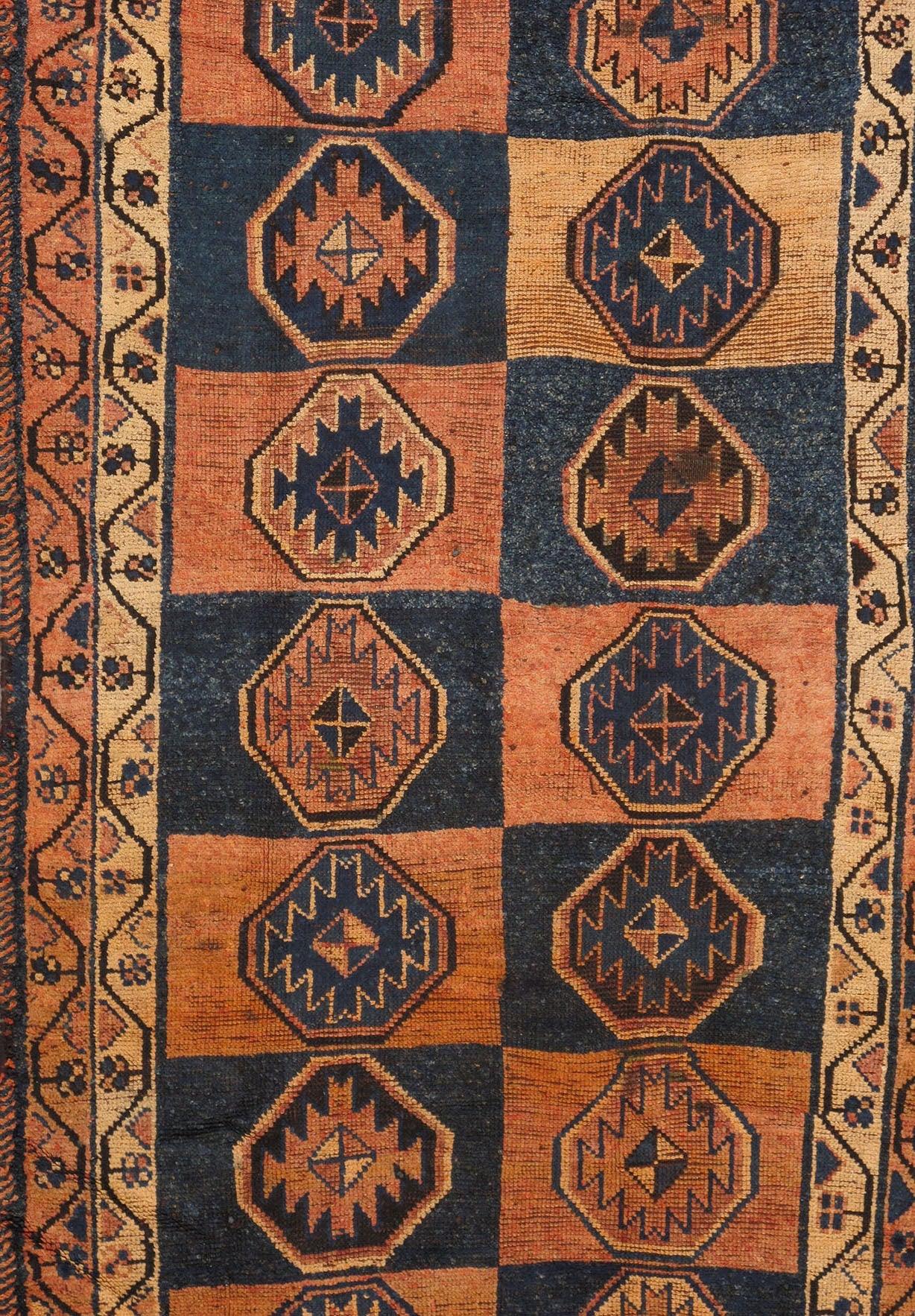 Canvello Vintage Shiraz Multi Color Area Rugs - 4' X 11'7"