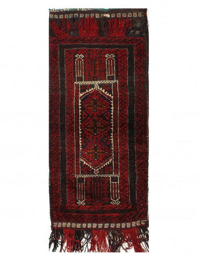 Canvello Vintage Persian Shiraz Saddle Bag - 2'1'' X 4'1''