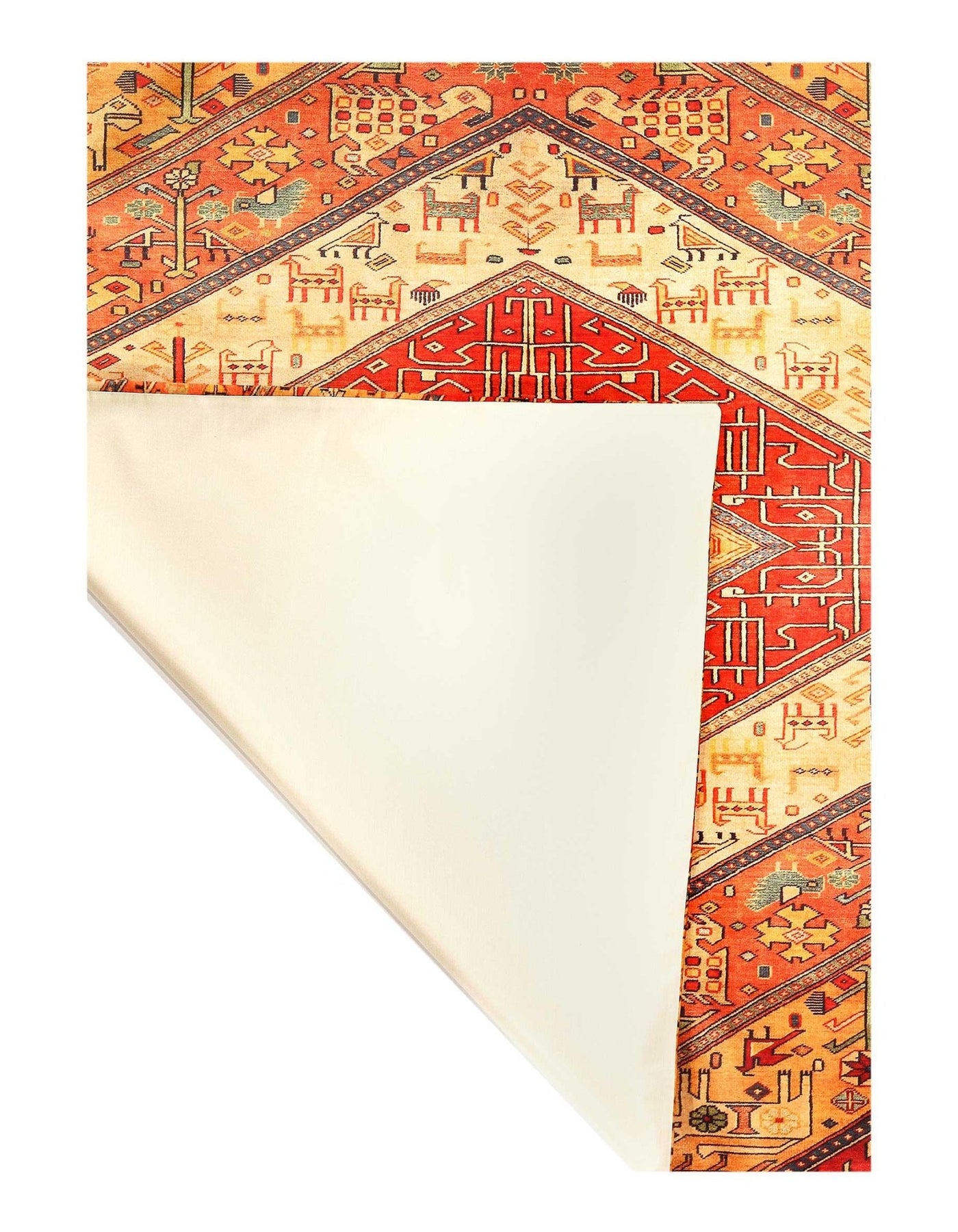 Canvello Vintage Silkroad Velvet table cloth - 3' X 3' - Canvello