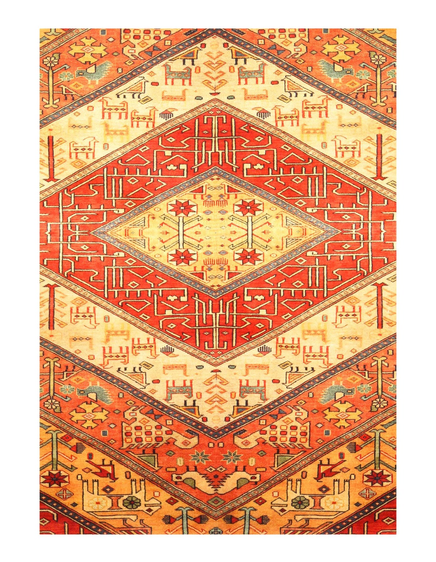 Canvello Vintage Persian Velvet table cloth - 3' X 3'