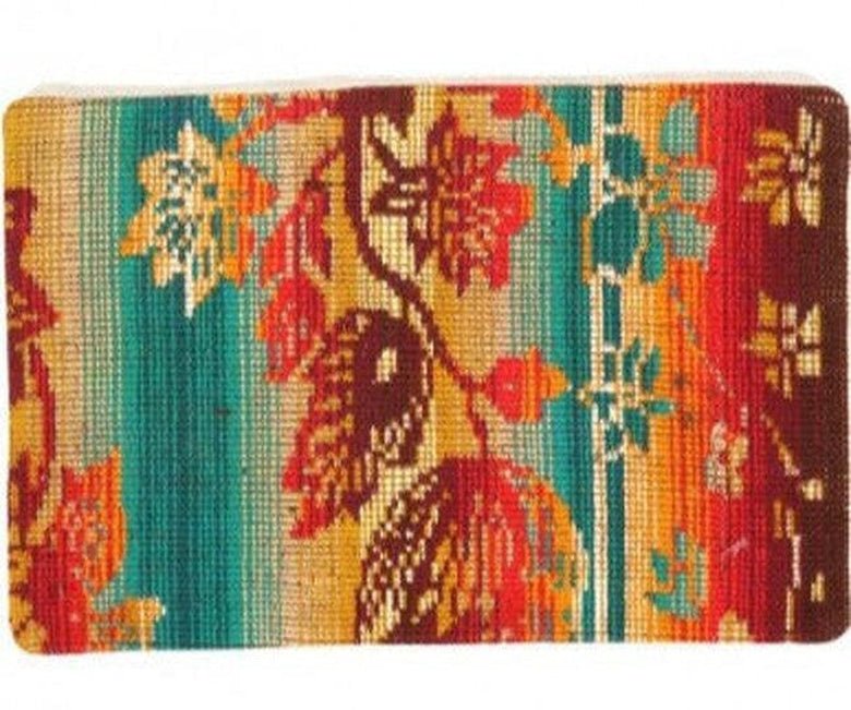 Canvello Vintage Turkish Hand Knotted Kilim Pillow - 16" x 24" - Canvello