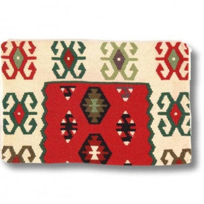 Canvello Vintage Turkish Hand Knotted Kilim Pillow - 16" x 24" - Canvello