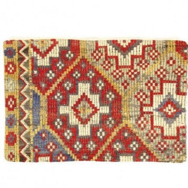 Canvello Vintage Turkish Hand Knotted Kilim Pillow - 16" x 24" - Canvello