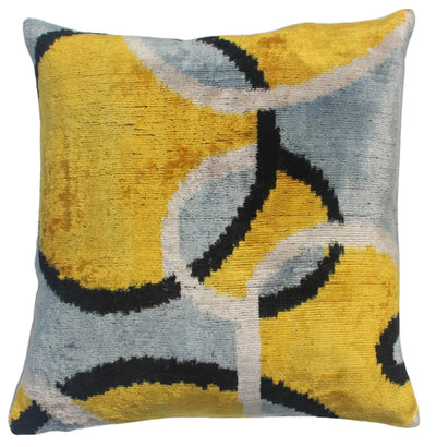 Canvello Yellow Pillows With Luxury Decorative Cover - 16x16 - Canvello