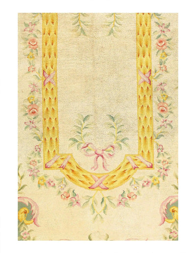 Canvello1930 Fine Antique Savonnerie rug - 9'9'' X 16'1'' - Canvello