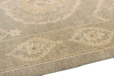 Canvellon Hand - Knotted Lamb's Wool Area Rug - 8'1" X 9'11" - Canvello