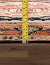 Serapi Geometric Hand-Knotted Wool Area Rug