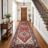 Serapi Geometric Hand-Knotted Wool Area Rug