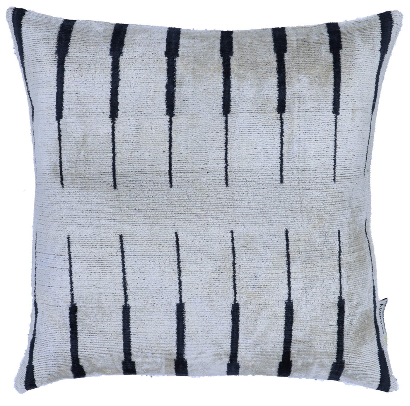 Canvello Decorative Black & White Pillow | 16x16 inch